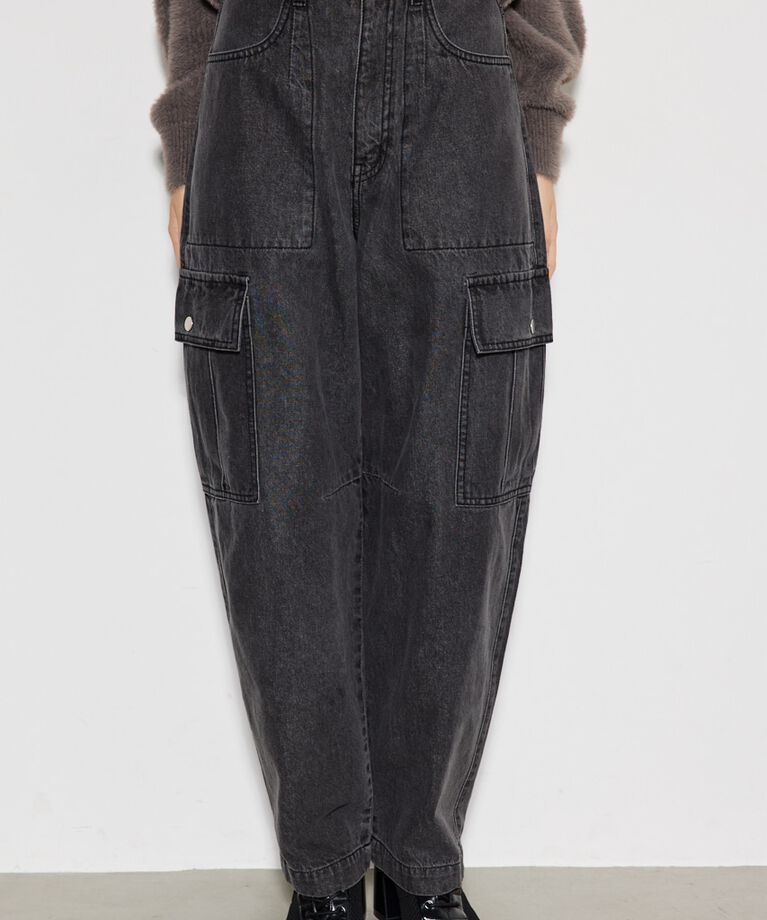rienda「オーバーポケットJW DENIM PT」|デニム|