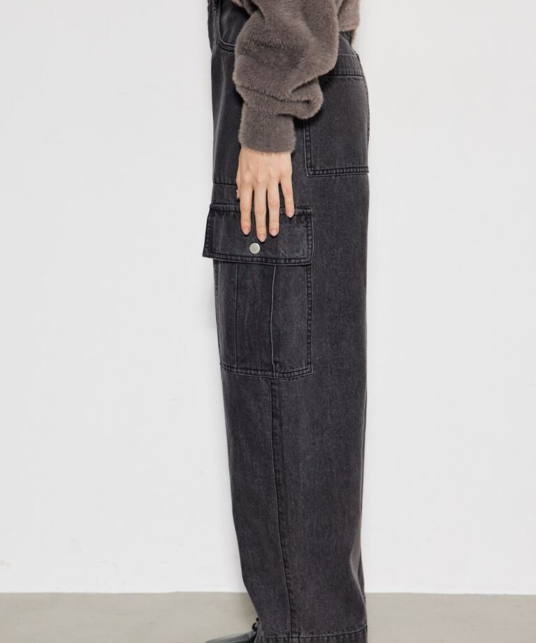 rienda「オーバーポケットJW DENIM PT」|デニム|