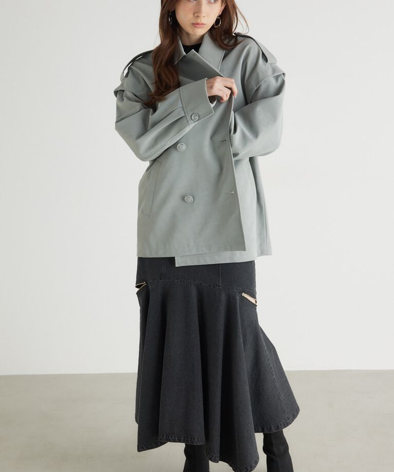 rienda「フェイクレザーオーバー JK」|その他|