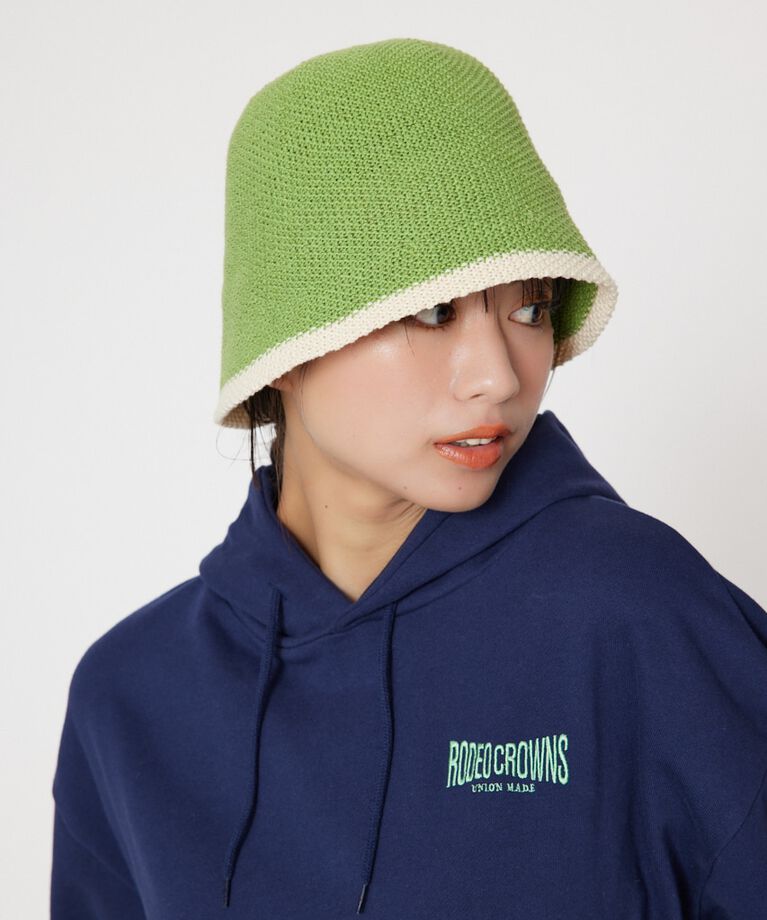 RODEO CROWNS「ニットパイピングハット」|その他|