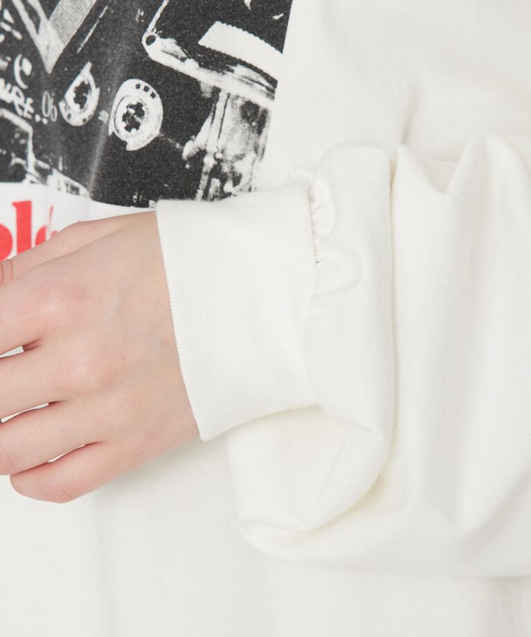 RODEO CROWNS「カセットフォト L/S Tシャツ」|Tシャツ・カットソー|