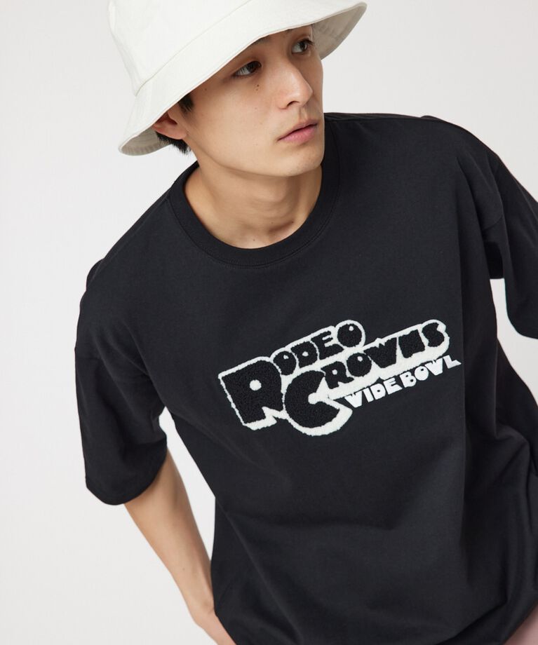 RODEO CROWNS「サガラロゴ Tシャツ」|Tシャツ・カットソー|BLK