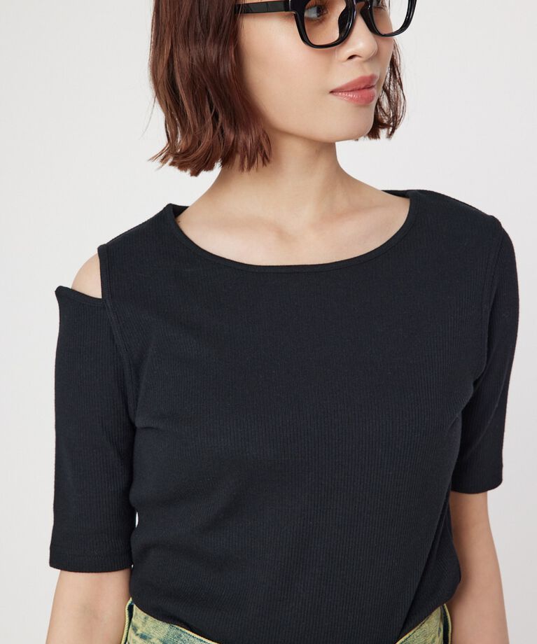 RODEO CROWNS「ショルダースリットトップス」|Tシャツ・カットソー|