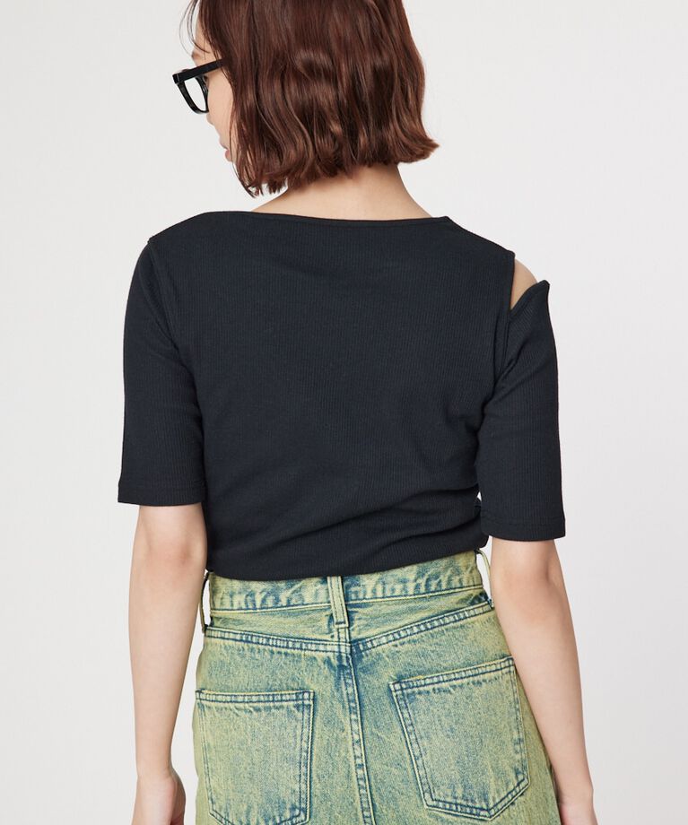 RODEO CROWNS「ショルダースリットトップス」|Tシャツ・カットソー|