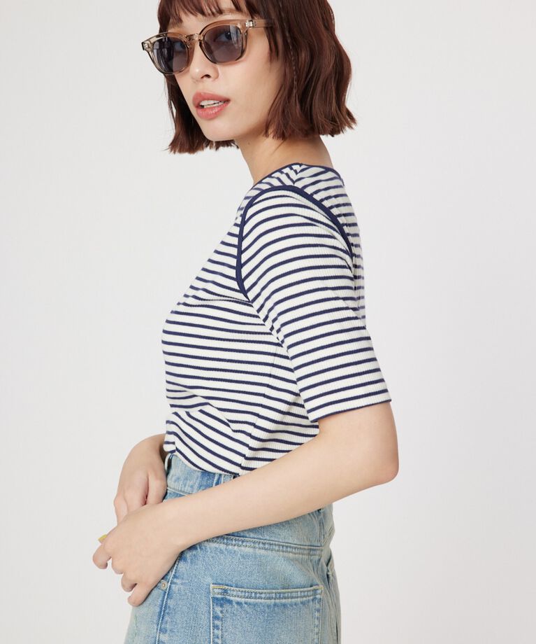 RODEO CROWNS「ショルダースリットトップス」|Tシャツ・カットソー|