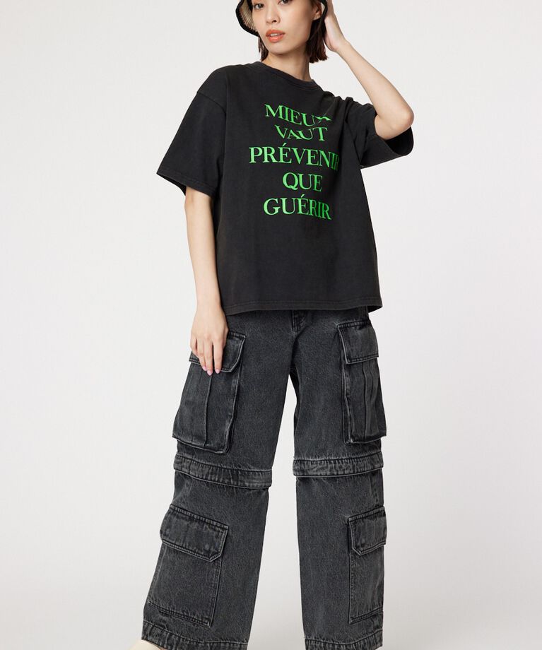 RODEO CROWNS「G/O NEON TEXT Tシャツ」|Tシャツ・カットソー|