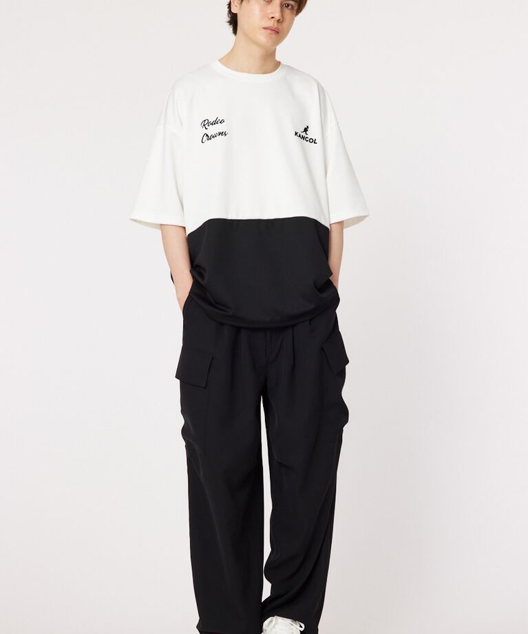 RODEO CROWNS「KANGOL バイカラーTシャツ」|Tシャツ・カットソー|