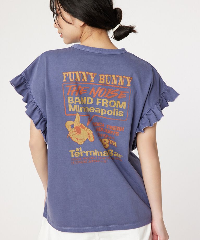 RODEO CROWNS「Vintage Flyerフリル Tシャツ」|Tシャツ・カットソー|
