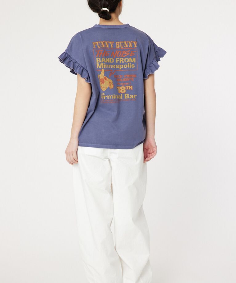 RODEO CROWNS「Vintage Flyerフリル Tシャツ」|Tシャツ・カットソー|