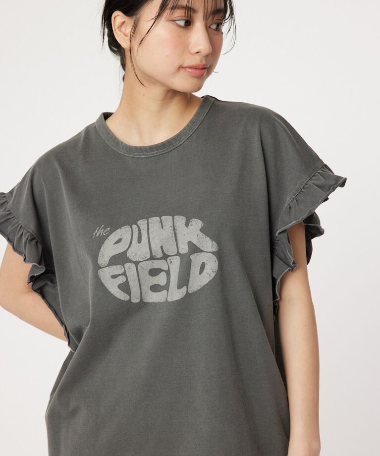 RODEO CROWNS「Vintage Flyerフリル Tシャツ」|Tシャツ・カットソー|C.GRY
