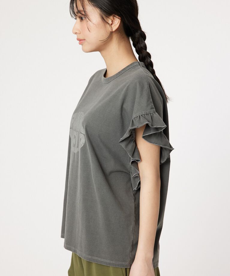RODEO CROWNS「Vintage Flyerフリル Tシャツ」|Tシャツ・カットソー|