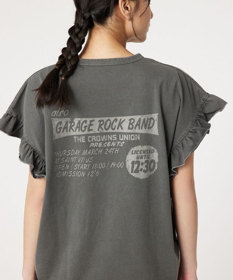 RODEO CROWNS「Vintage Flyerフリル Tシャツ」|Tシャツ・カットソー|