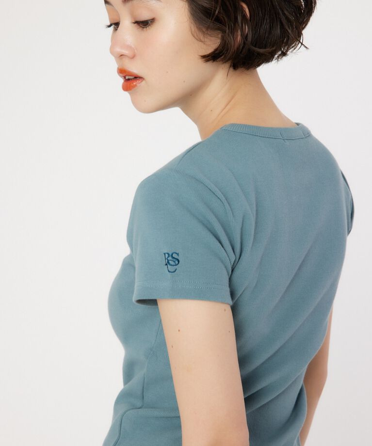 RODEO CROWNS「リブ H/S Tシャツ」|Tシャツ・カットソー|