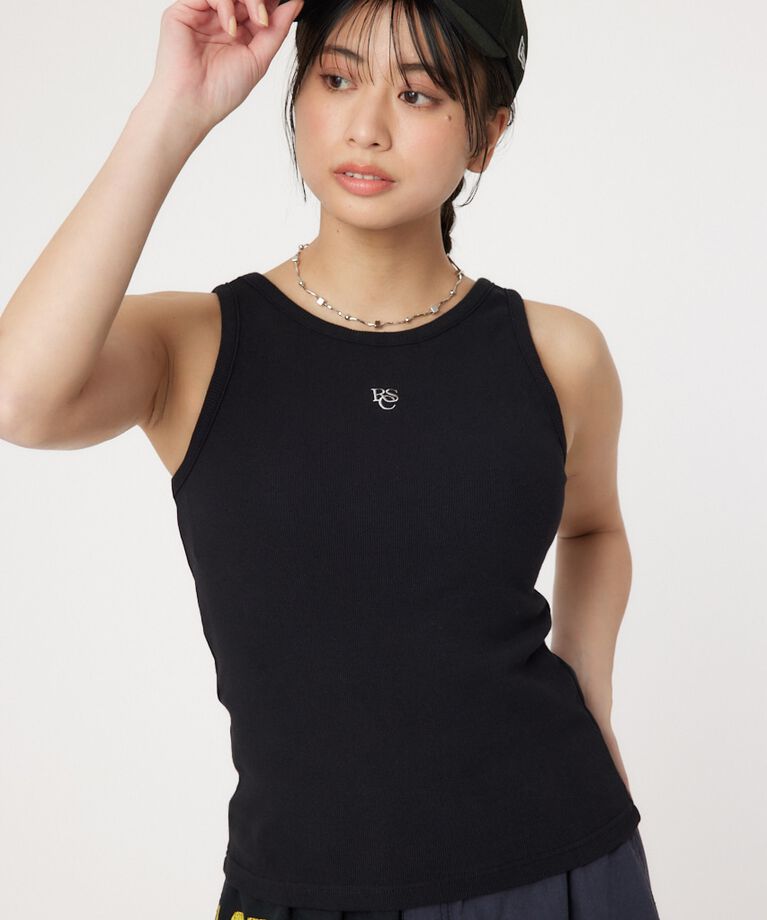 RODEO CROWNS「2WAY リブタンクトップ」|タンクトップ|BLK