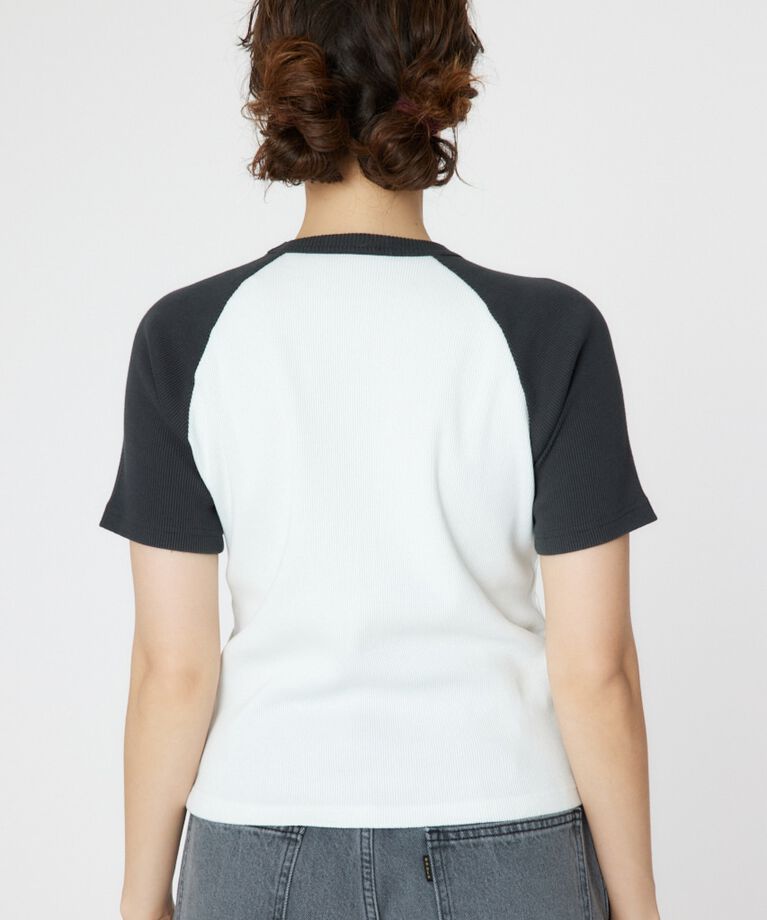 RODEO CROWNS「Riderラグランリブ Tシャツ」|Tシャツ・カットソー|