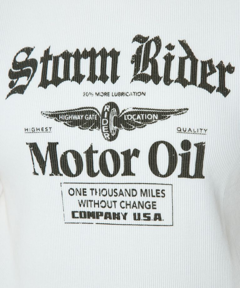 RODEO CROWNS「Riderラグランリブ Tシャツ」|Tシャツ・カットソー|