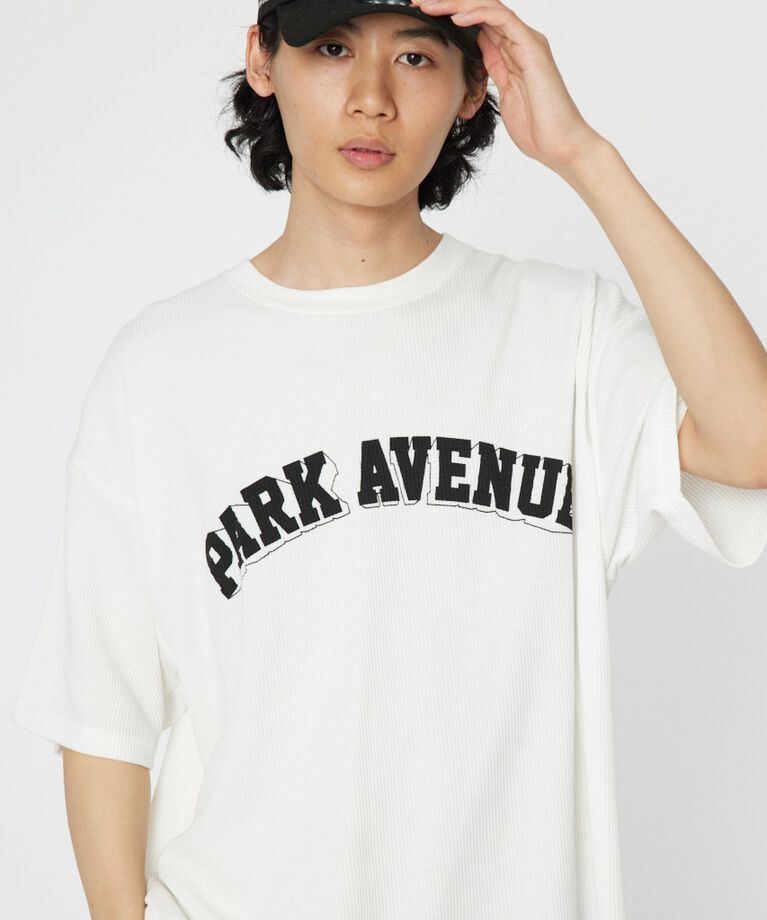 RODEO CROWNS「ドロップロゴワッフル Tシャツ」|Tシャツ・カットソー|WHT