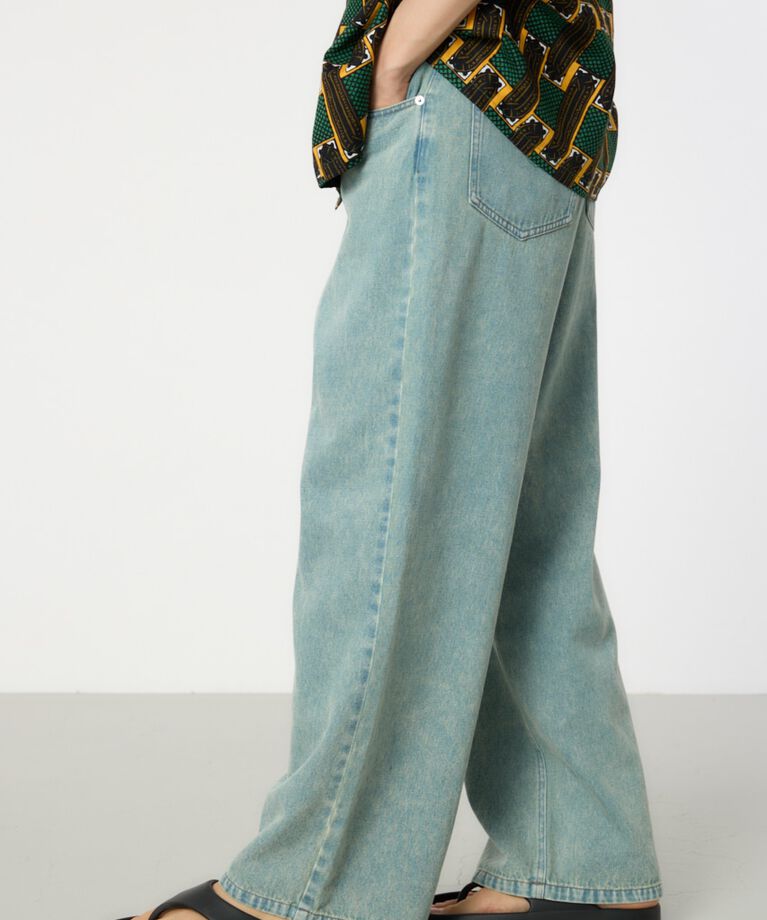 RODEO CROWNS「wide straight denim」|デニム|