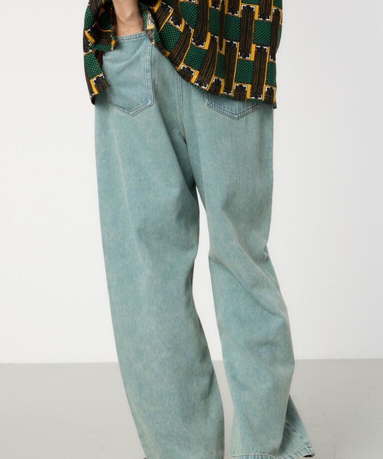 RODEO CROWNS「wide straight denim」|デニム|