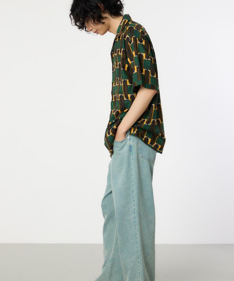 RODEO CROWNS「wide straight denim」|デニム|
