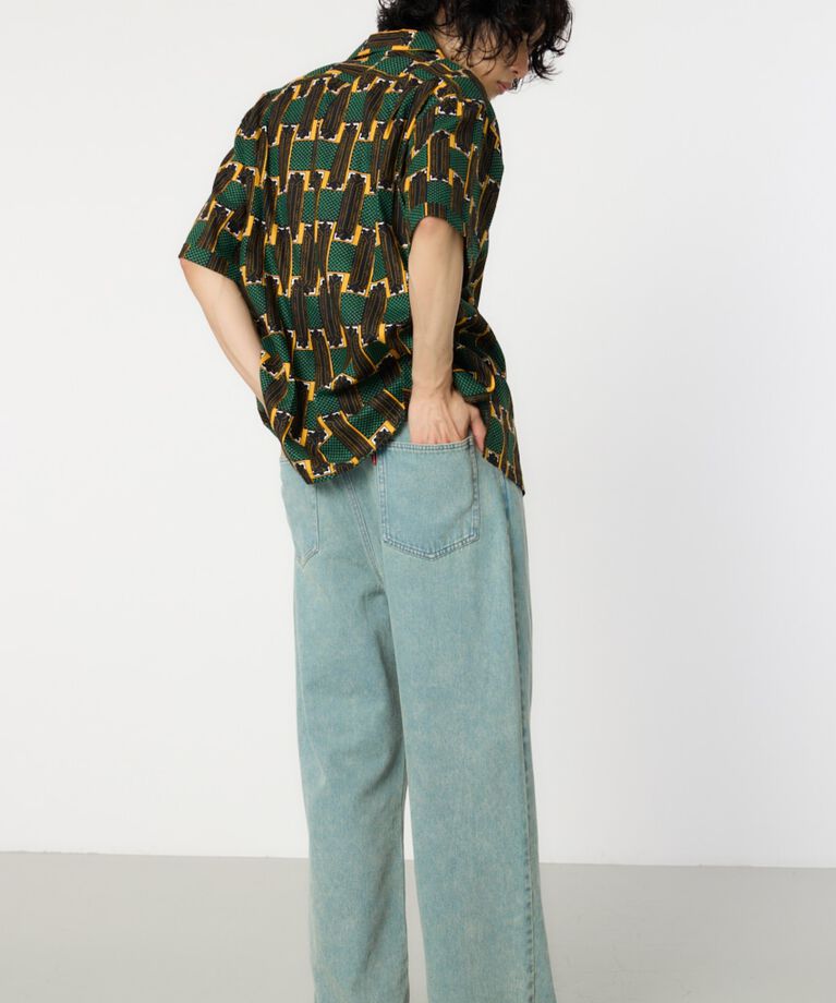 RODEO CROWNS「wide straight denim」|デニム|