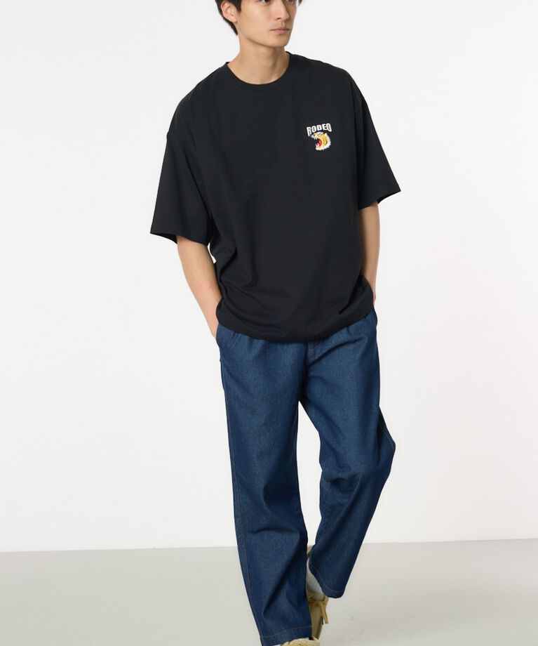 RODEO CROWNS「バックパッチワークイラストTシャツ」|Tシャツ・カットソー|