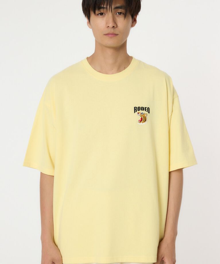 RODEO CROWNS「バックパッチワークイラストTシャツ」|Tシャツ・カットソー|