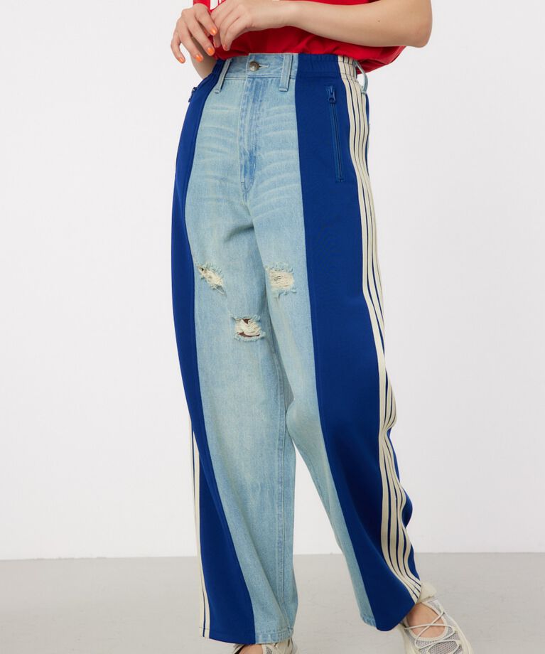 RODEO CROWNS「カスタムトラック DENIM PT」|デニム|BLU