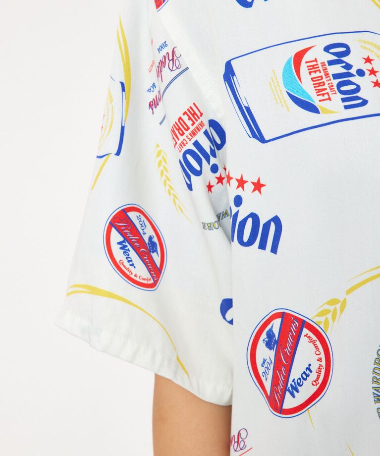 RODEO CROWNS「Orion Beer ｘRCSオープンカラーシャツ」|シャツ・ブラウス|