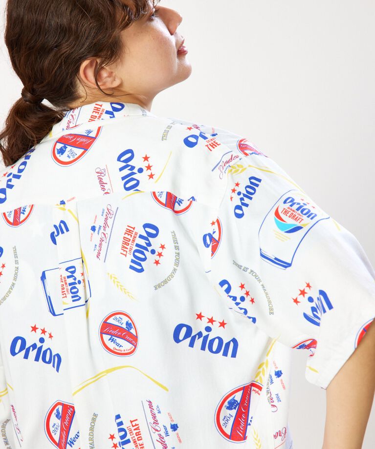 RODEO CROWNS「Orion Beer ｘRCSオープンカラーシャツ」|シャツ・ブラウス|