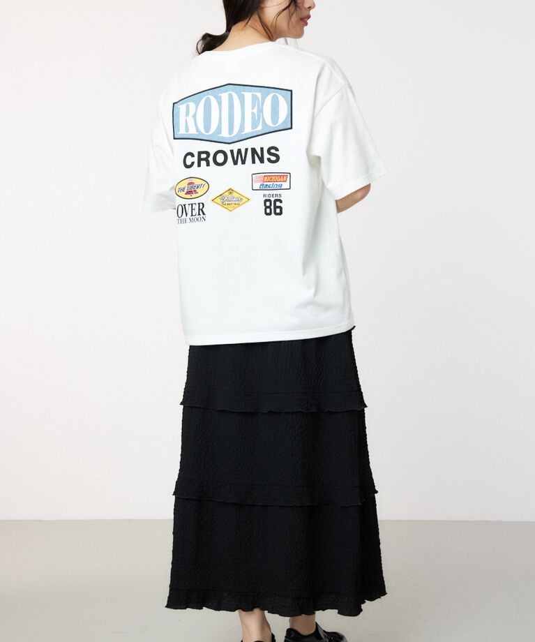 RODEO CROWNS「RC racer Patch Tシャツ」|Tシャツ・カットソー|