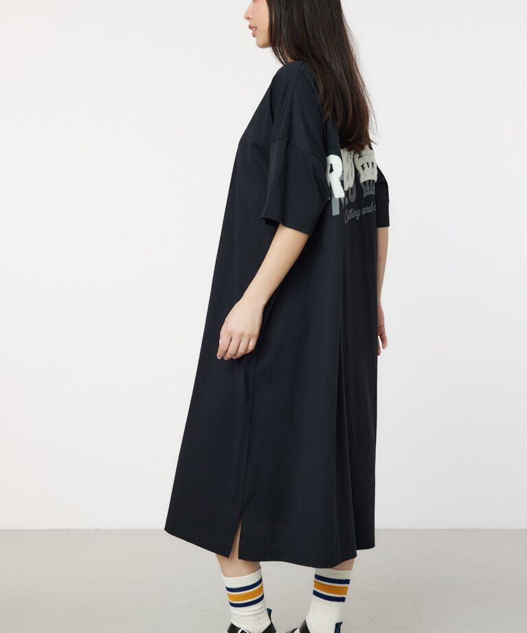 RODEO CROWNS「サガラワッペン ロゴ Tワンピース」|ワンピース|