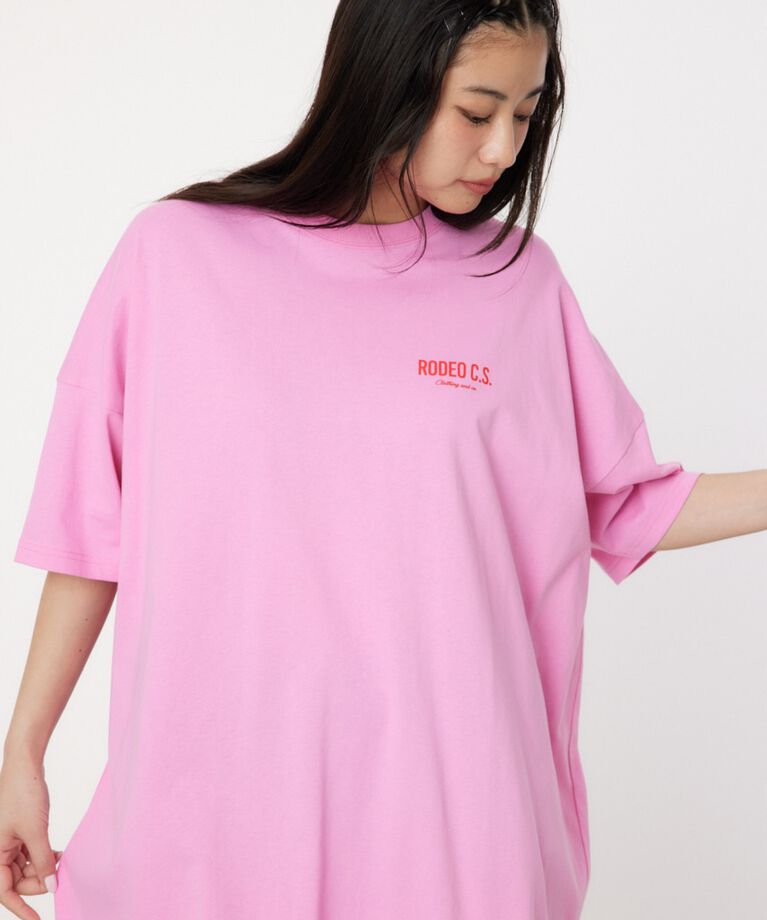 RODEO CROWNS「サガラワッペン ロゴ Tワンピース」|ワンピース|