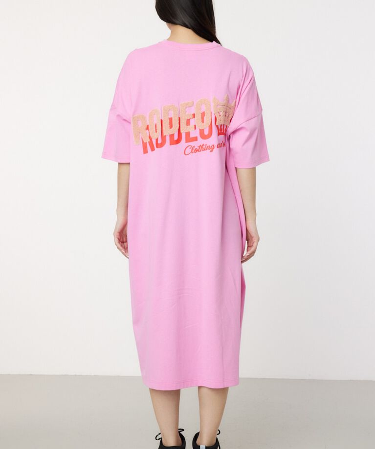 RODEO CROWNS「サガラワッペン ロゴ Tワンピース」|ワンピース|