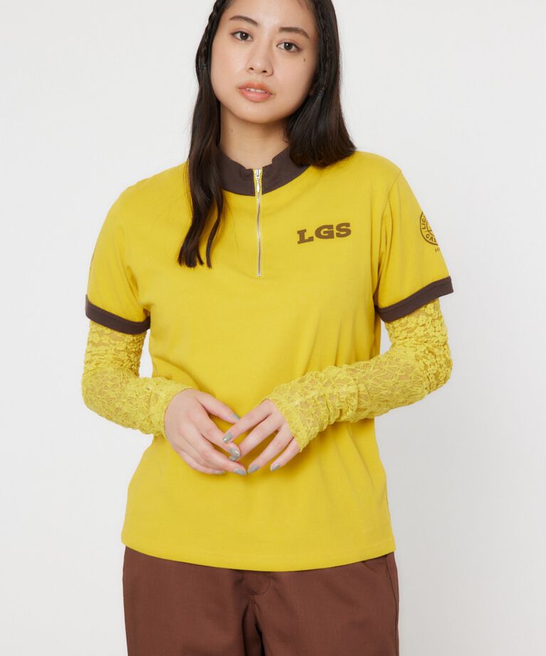 RODEO CROWNS「HALF ZIP TOPS」|Tシャツ・カットソー|YEL