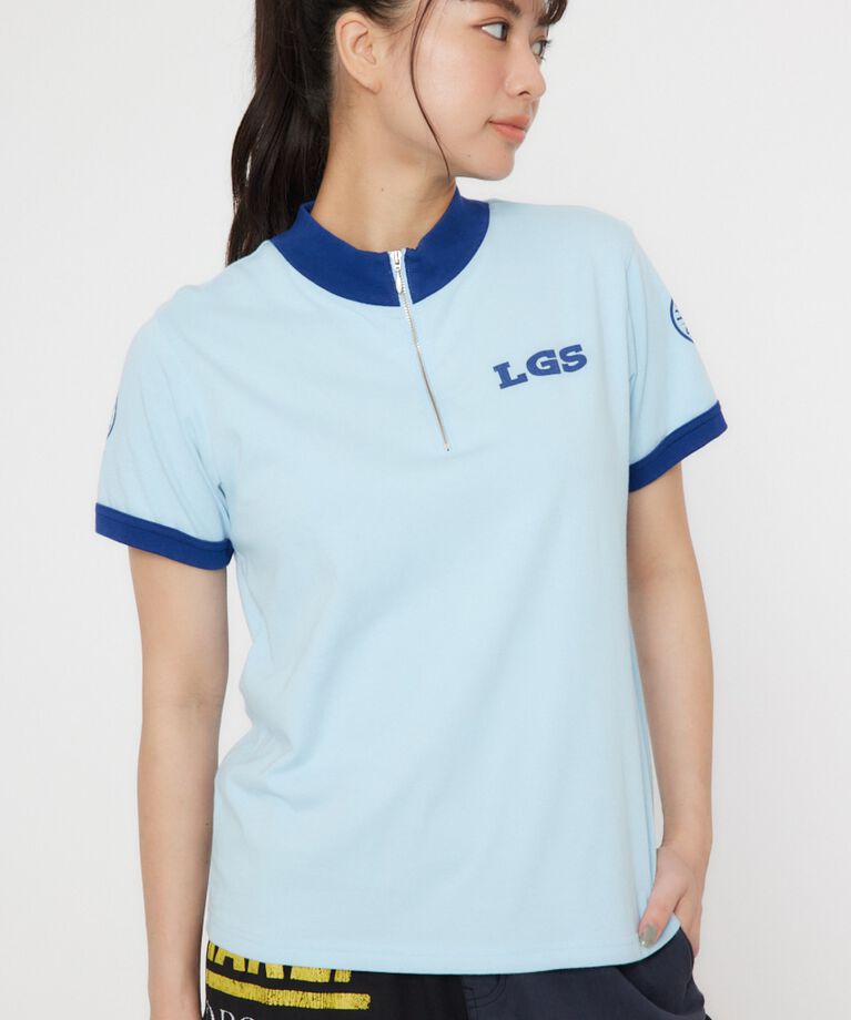 RODEO CROWNS「HALF ZIP TOPS」|Tシャツ・カットソー|SAX