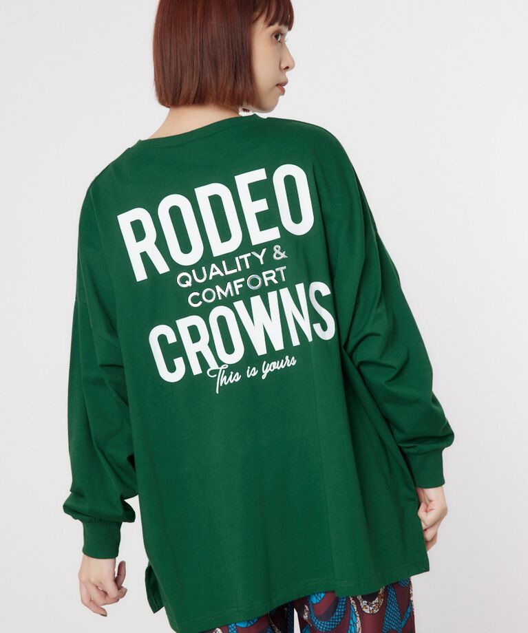 RODEO CROWNS「MSロゴL/S Tシャツ」|Tシャツ・カットソー|D/GRN3