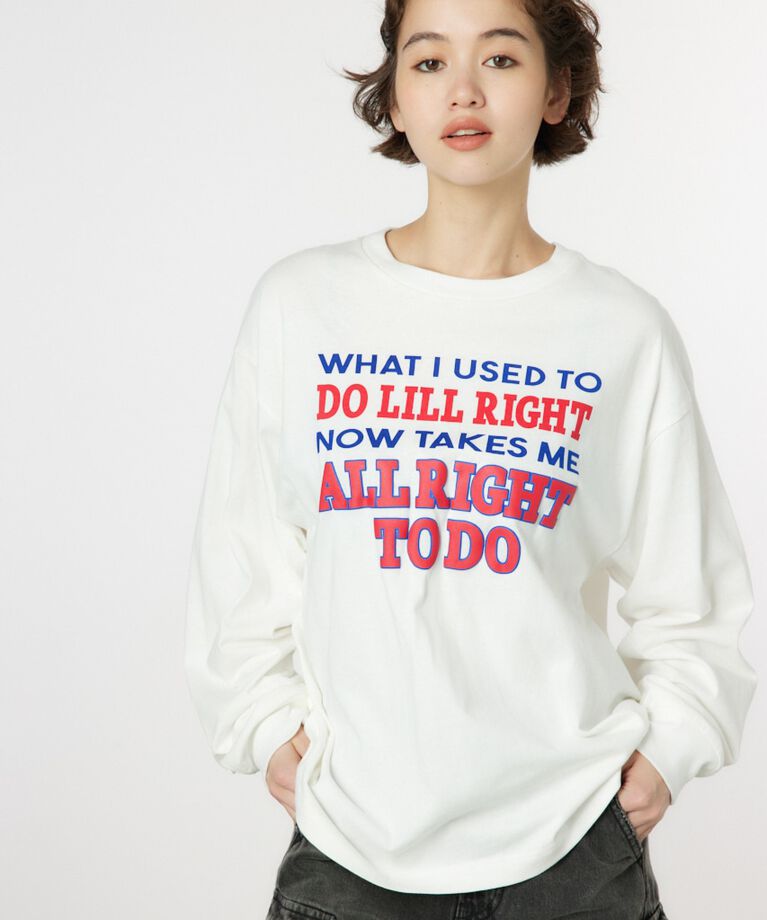 RODEO CROWNS「GOOD OLDアソートL/S Tシャツ」|Tシャツ・カットソー|O/WHT1
