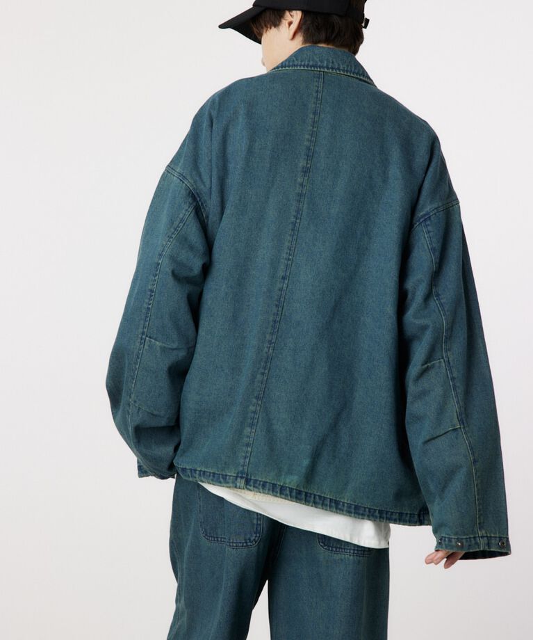 RODEO CROWNS「over denim zip JK」|デニムジャケット|