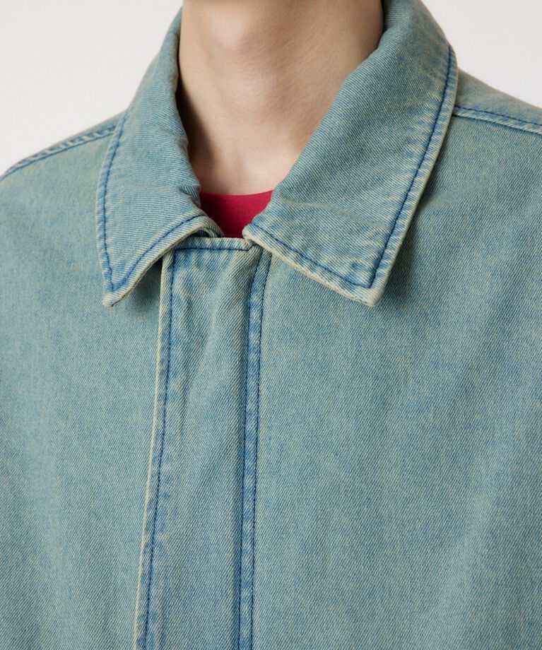 RODEO CROWNS「over denim zip JK」|デニムジャケット|