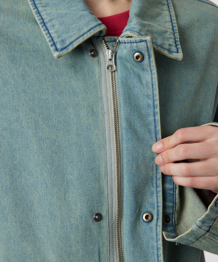 RODEO CROWNS「over denim zip JK」|デニムジャケット|