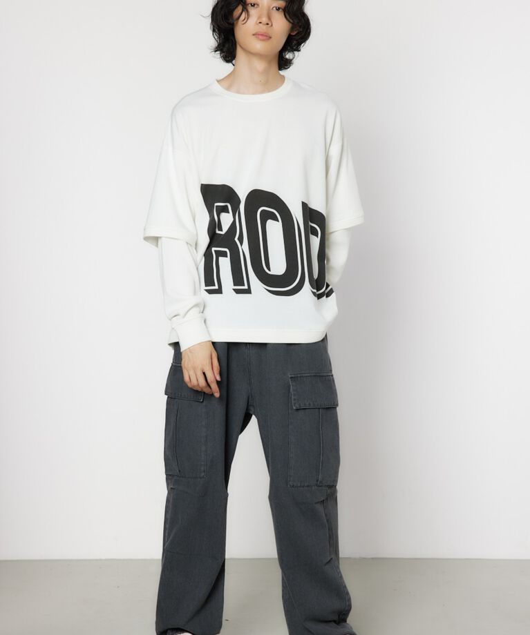 RODEO CROWNS「ボトムロゴMIX トップス」|Tシャツ・カットソー|