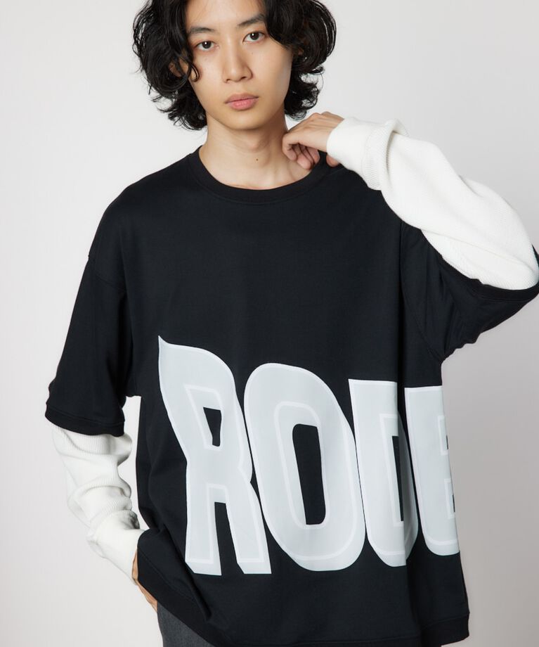 RODEO CROWNS「ボトムロゴMIX トップス」|Tシャツ・カットソー|
