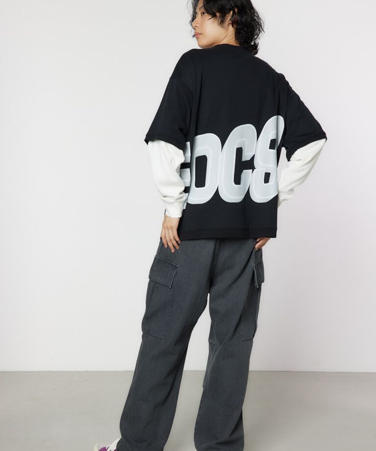 RODEO CROWNS「ボトムロゴMIX トップス」|Tシャツ・カットソー|