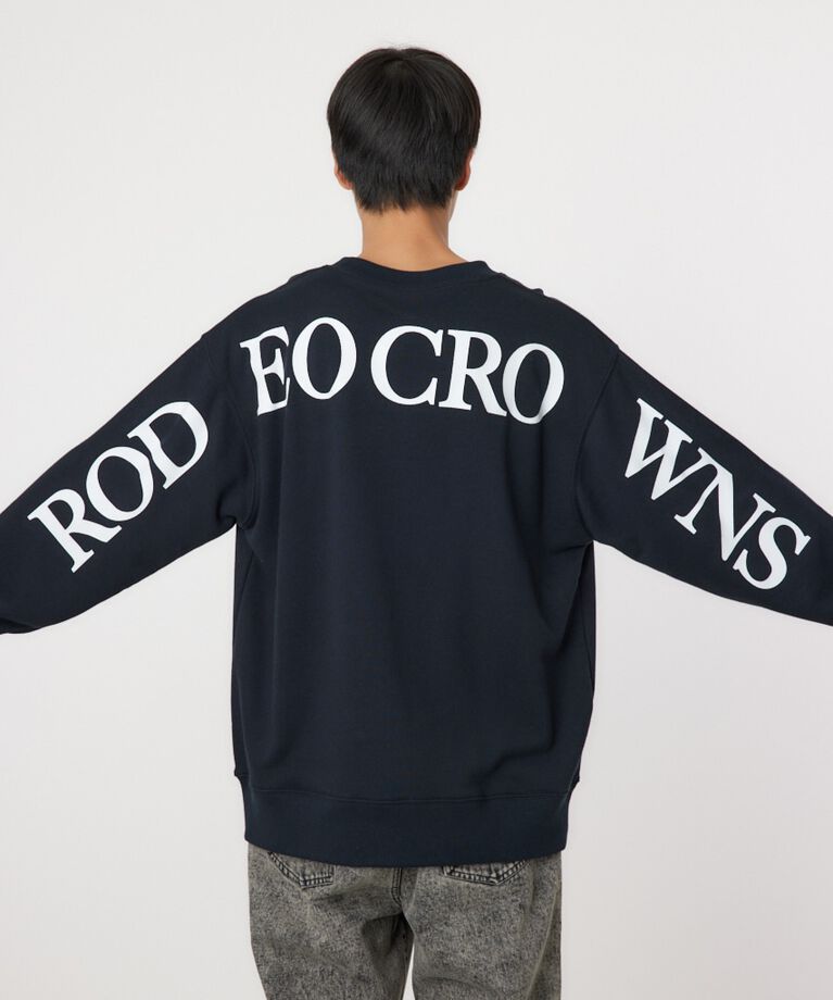 RODEO CROWNS「メンズバックロゴスウェット」|パーカー|