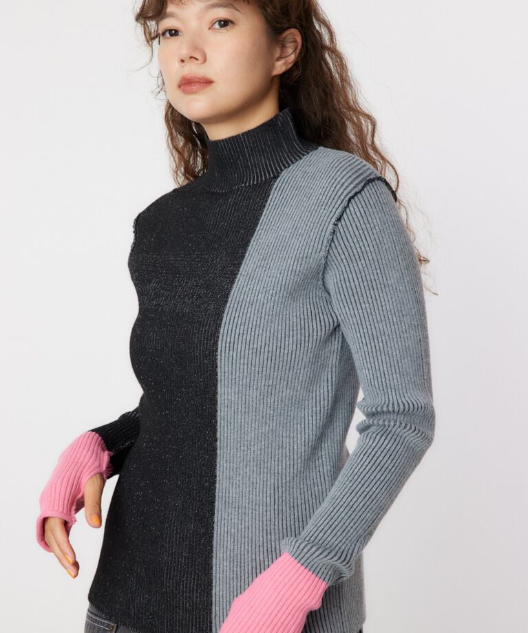 RODEO CROWNS「BLOCK COLOR KNIT TOPS」|ニット・セーター|