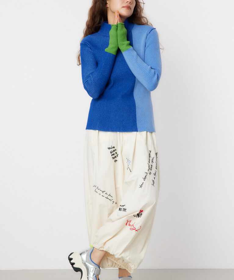 RODEO CROWNS「BLOCK COLOR KNIT TOPS」|ニット・セーター|