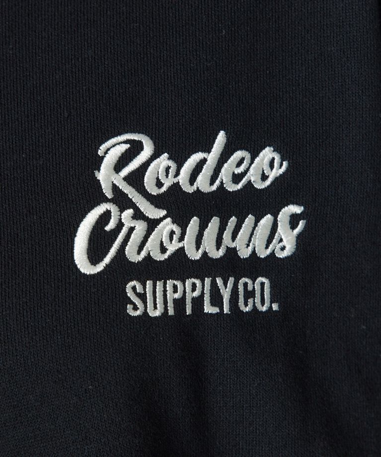 RODEO CROWNS「BACK 刺繍ロゴ スウェット ワンピース」|ワンピース|