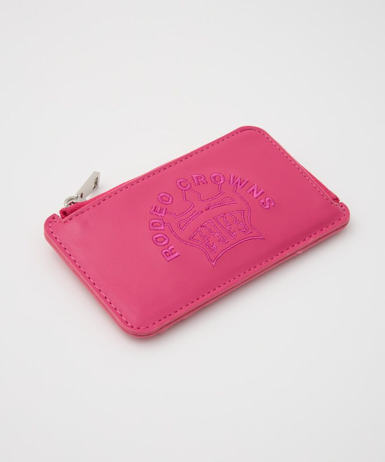RODEO CROWNS「ロゴジップカードケース」|財布|