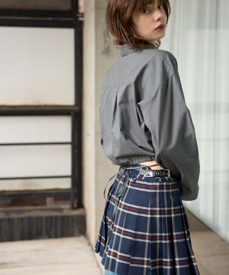 SLY「RIBBON CROP シャツ」|シャツ・ブラウス|